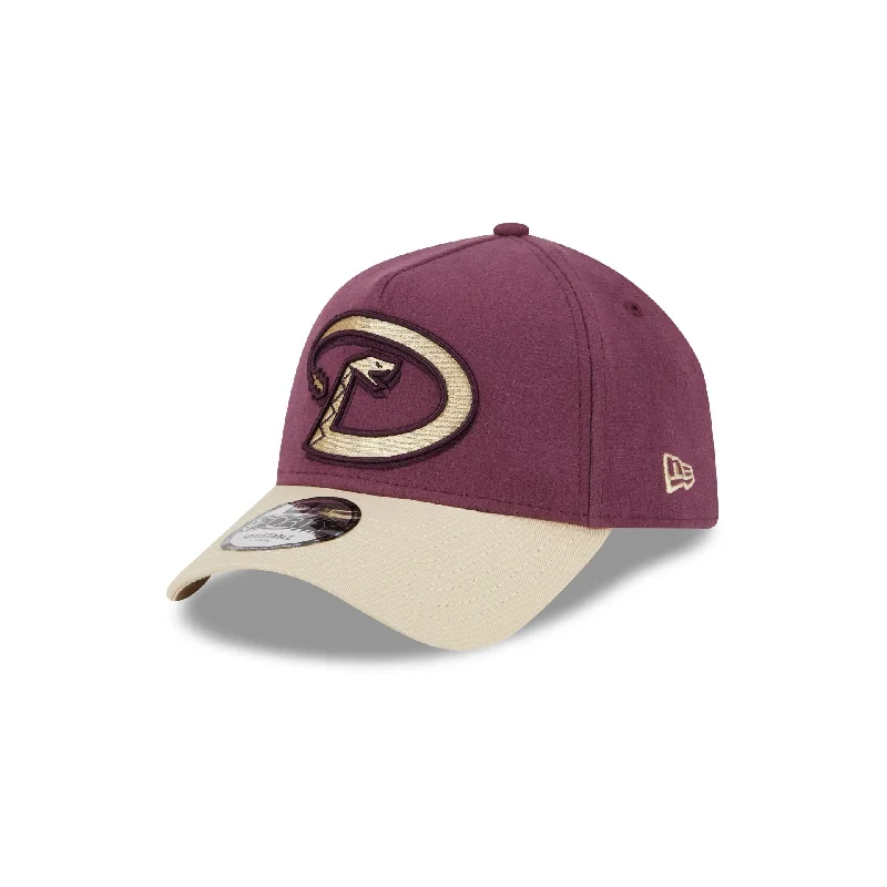 Arizona Diamondbacks Moleskin Crown Maroon 9FORTY A-Frame Snapback Hat