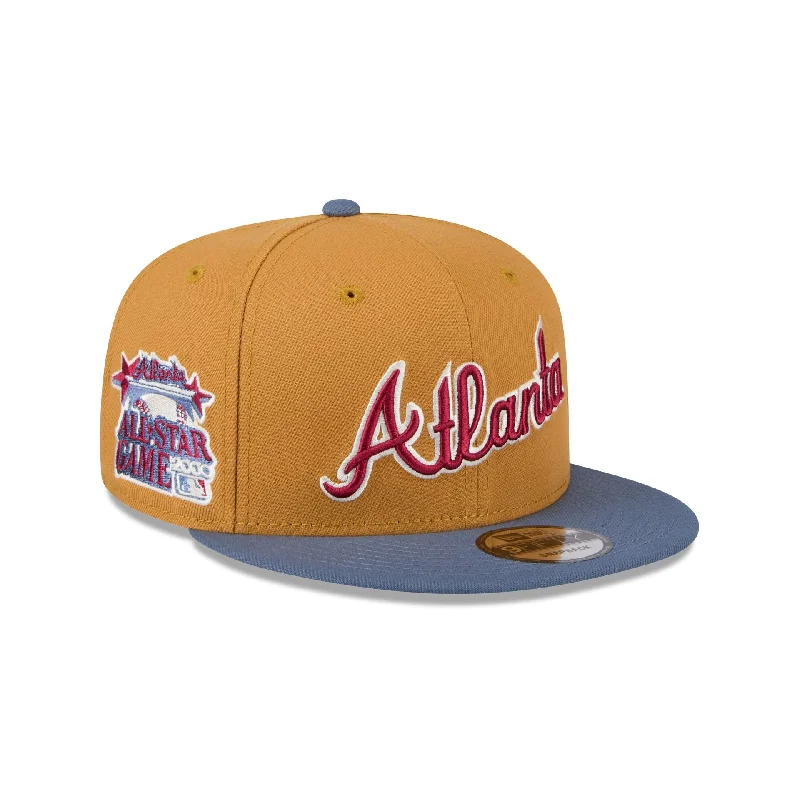 Atlanta Braves Panama Tan 9FIFTY Snapback Hat