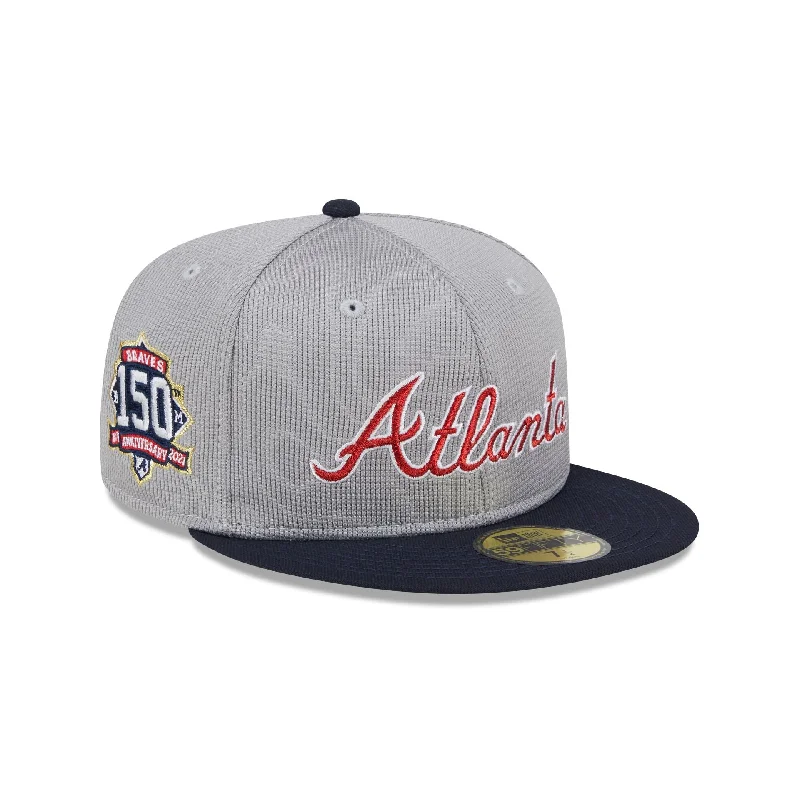 Atlanta Braves Pivot Mesh 59FIFTY Fitted Hat