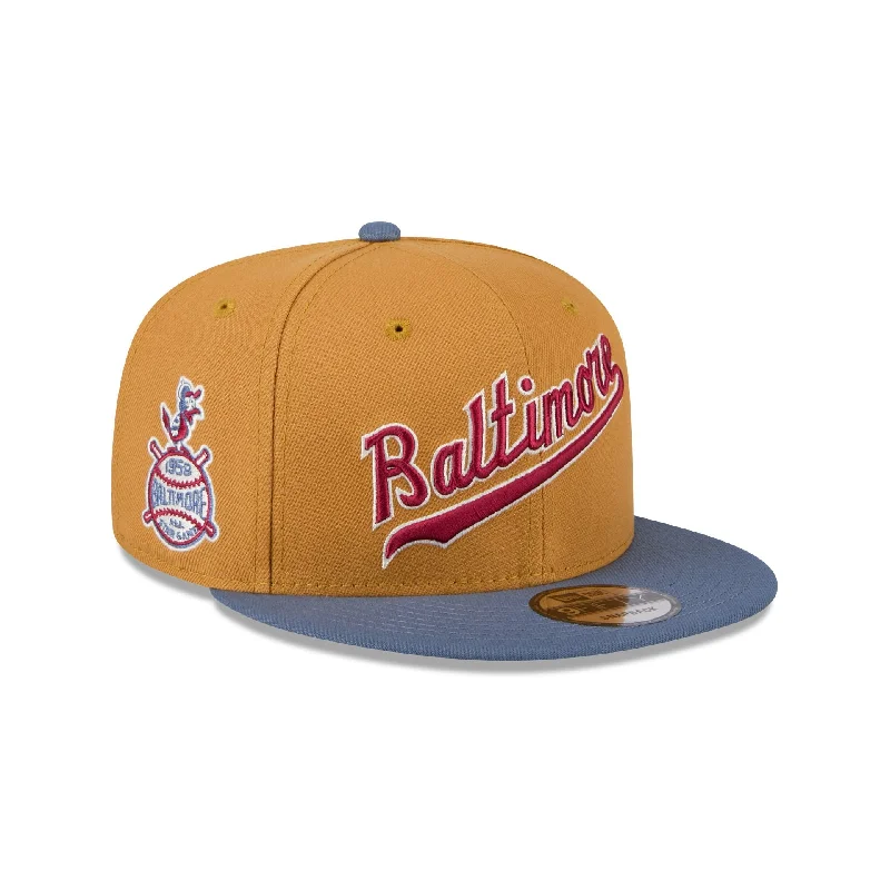 Baltimore Orioles Panama Tan 9FIFTY Snapback Hat