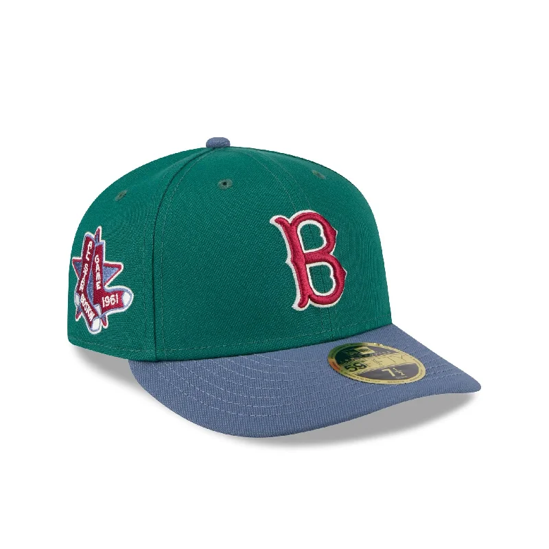 Boston Red Sox Green Gemstone Low Profile 59FIFTY Fitted Hat