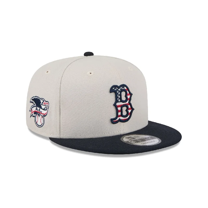 Boston Red Sox Independence Day 2024 9FIFTY Snapback Hat