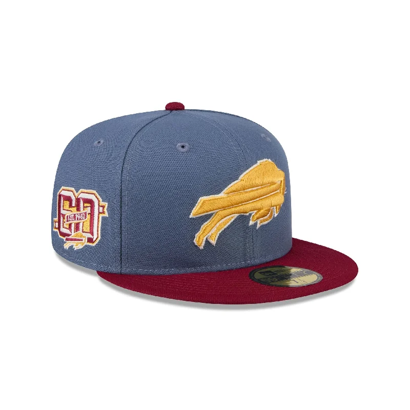 Buffalo Bills Deep Blue 59FIFTY Fitted Hat