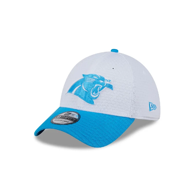 Carolina Panthers 2024 Training 39THIRTY Stretch Fit Hat