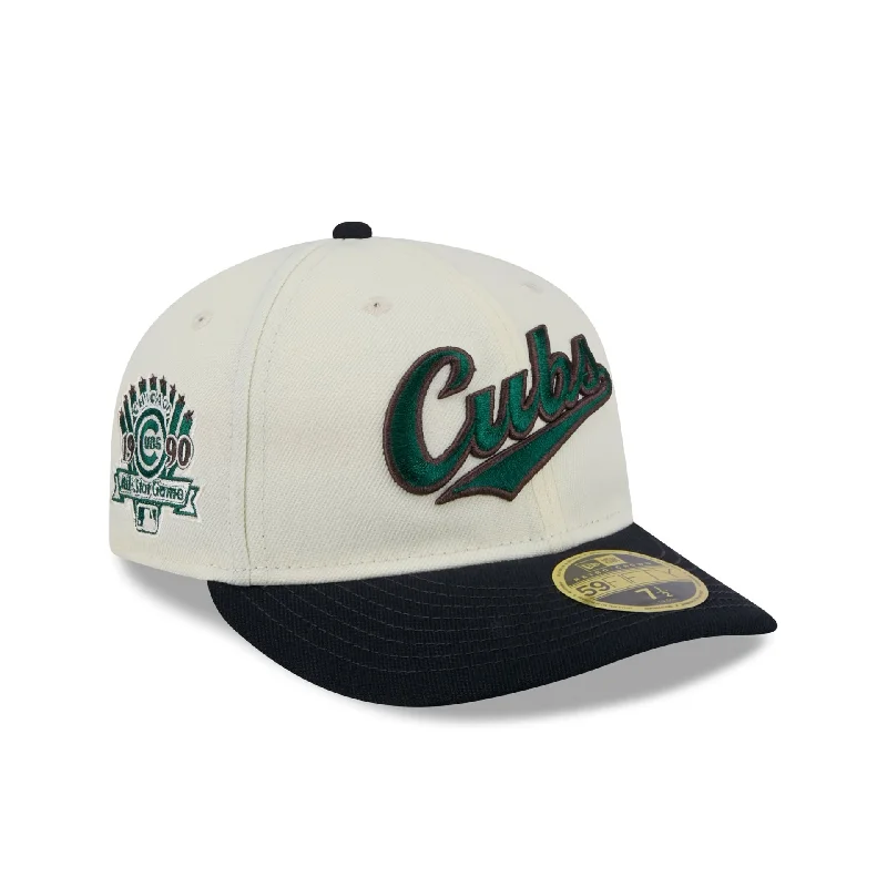 Chicago Cubs Forest Visor Retro Crown 59FIFTY Fitted Hat