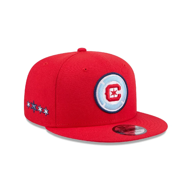 Chicago Fire 2024 Jersey Hook 9FIFTY Snapback Hat