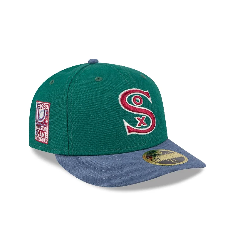 Chicago White Sox Green Gemstone Low Profile 59FIFTY Fitted Hat