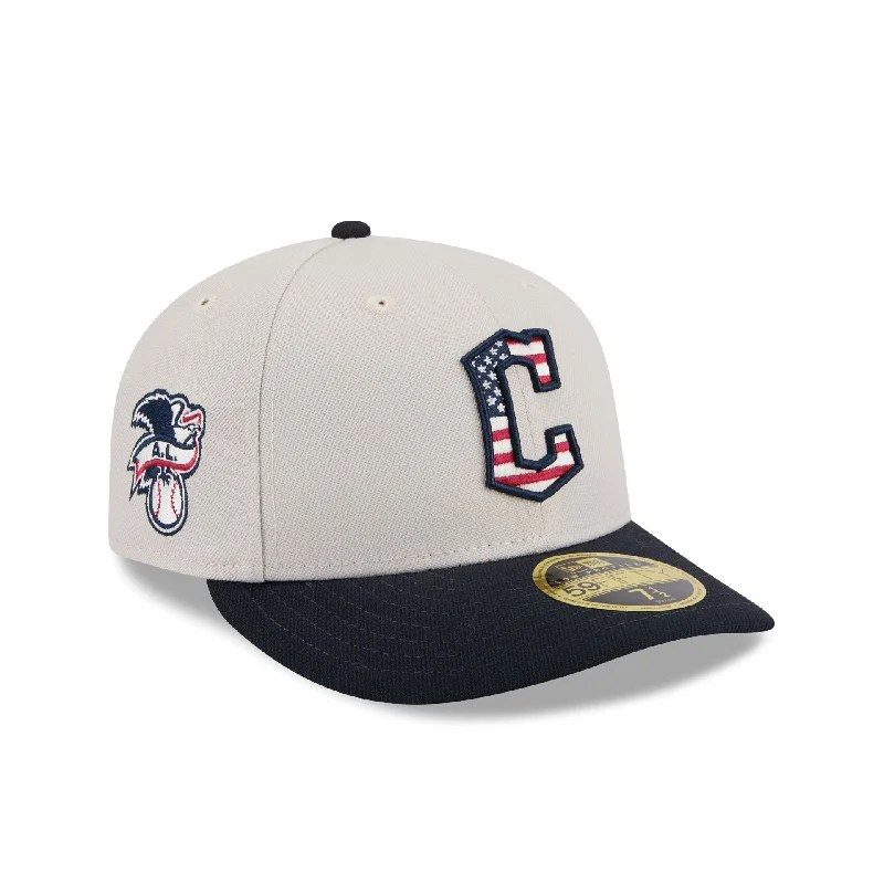 Cleveland Guardians Independence Day 2024 Low Profile 59FIFTY Fitted Hat