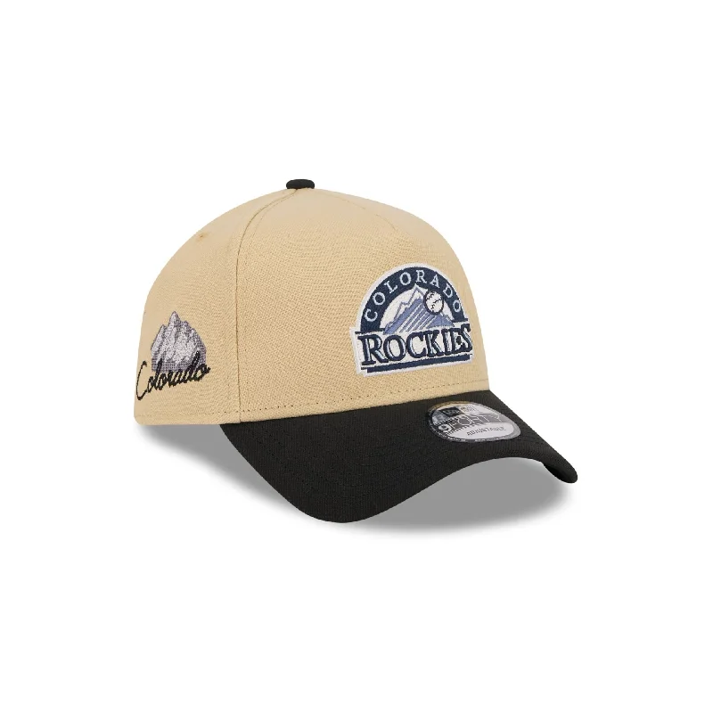 Colorado Rockies City Side Patch 9FORTY A-Frame Snapback Hat