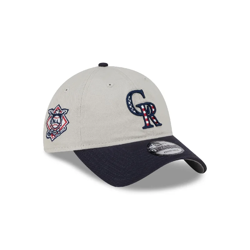 Colorado Rockies Independence Day 2024 9TWENTY Adjustable Hat