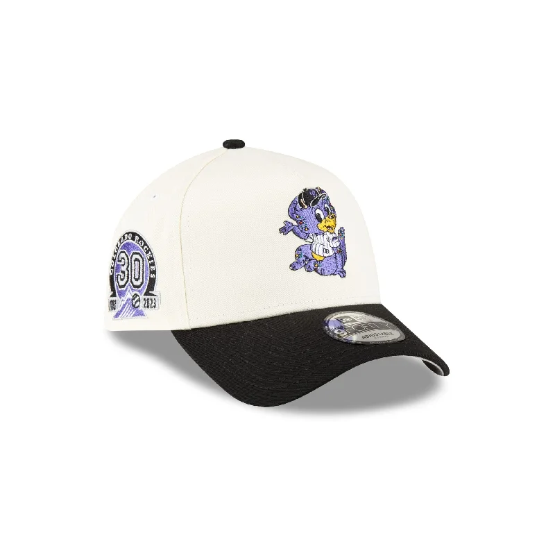 Colorado Rockies Mini Mascot 9FORTY A-Frame Snapback Hat