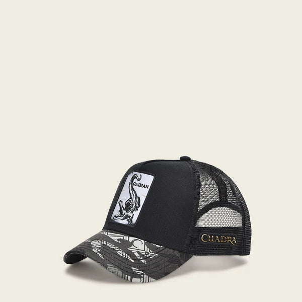 Cuadra Men's Cap, Caiman Black