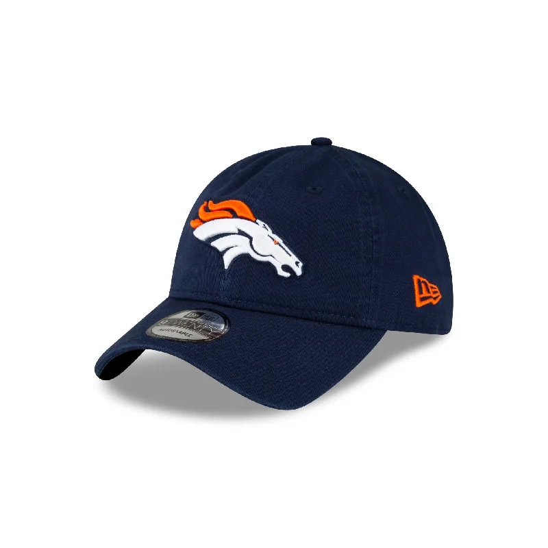 Denver Broncos Core Classic 2.0 Navy 9TWENTY Adjustable Hat