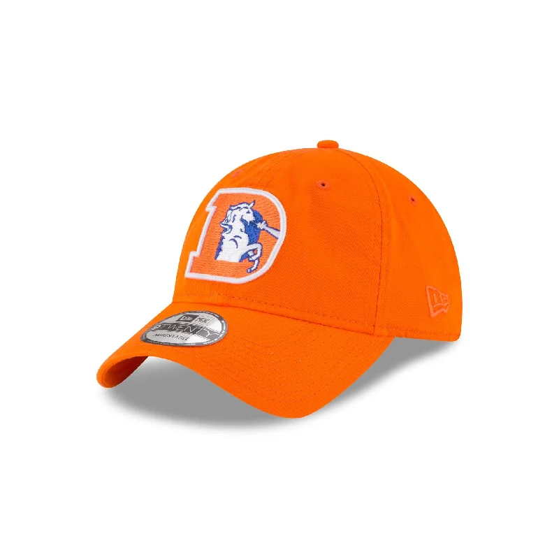 Denver Broncos Core Classic 2.0 Orange 9TWENTY Adjustable Hat