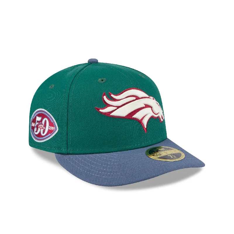 Denver Broncos Green Gemstone Low Profile 59FIFTY Fitted Hat