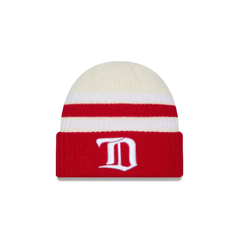 Detroit Red Wings Vintage Ribbed Beanie