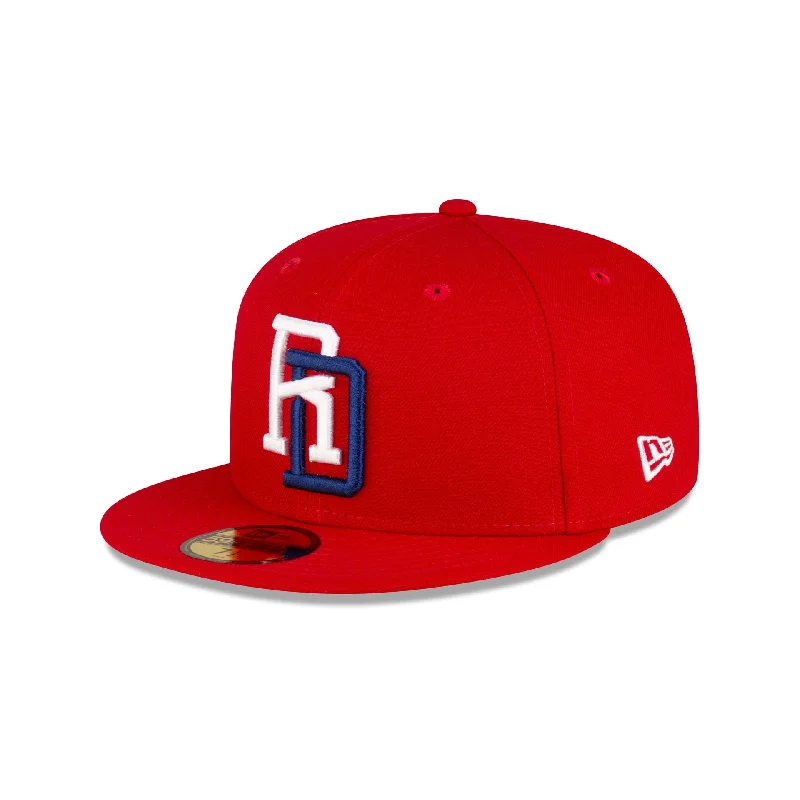 Dominican Republic Scarlet 59FIFTY Fitted Hat