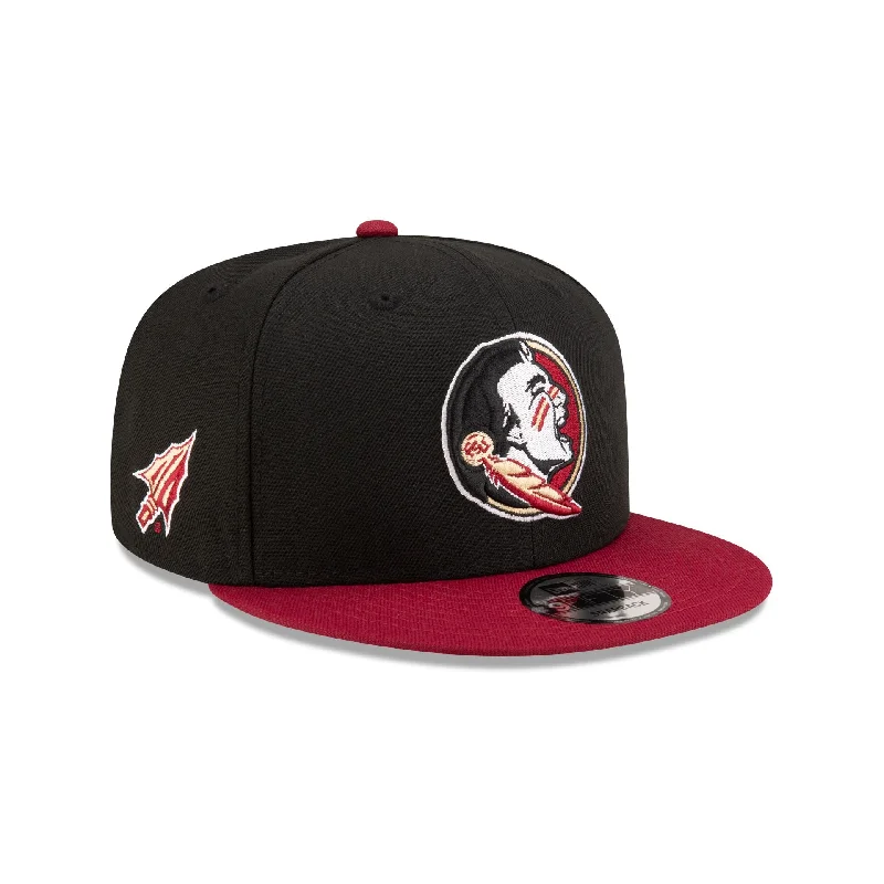 Florida State Seminoles Black 9FIFTY Snapback Hat