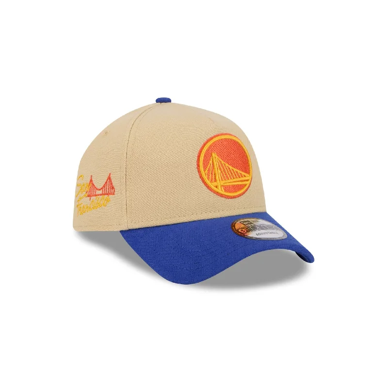 Golden State Warriors City Side Patch 9FORTY A-Frame Snapback Hat