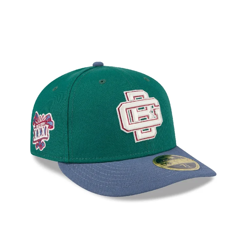 Green Bay Packers Green Gemstone Low Profile 59FIFTY Fitted Hat