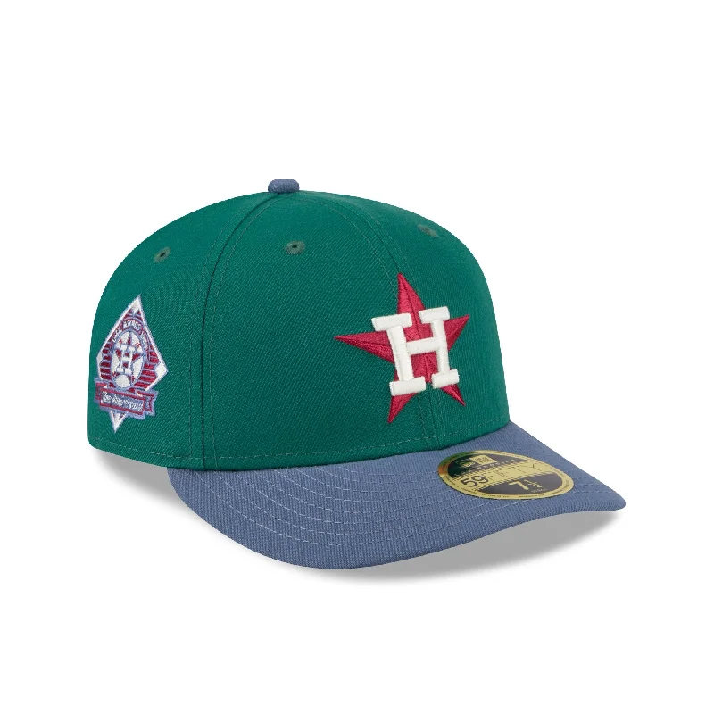 Houston Astros Green Gemstone Low Profile 59FIFTY Fitted Hat