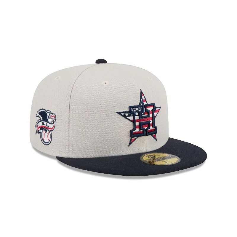 Houston Astros Independence Day 2024 59FIFTY Fitted Hat