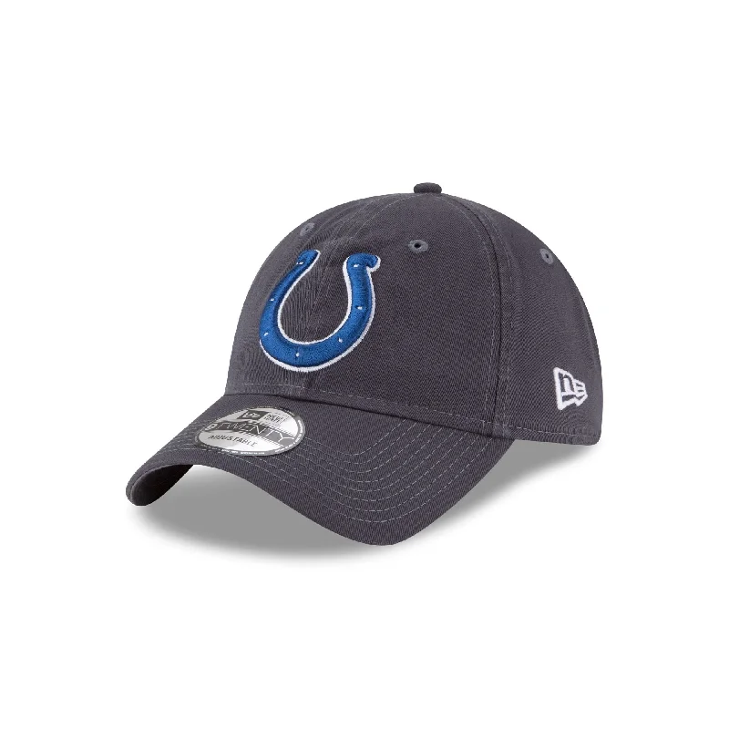 Indianapolis Colts NFL Core Classic Graphite 9TWENTY Adjustable Hat