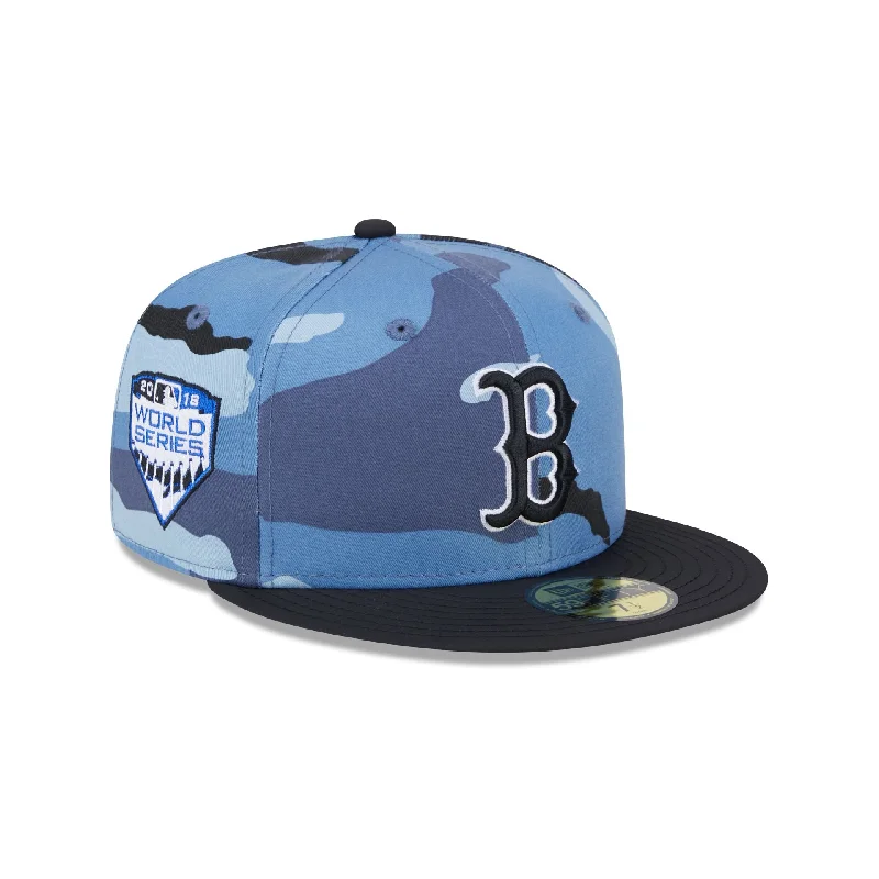 Just Caps Color Camo Boston Red Sox 59FIFTY Fitted Hat