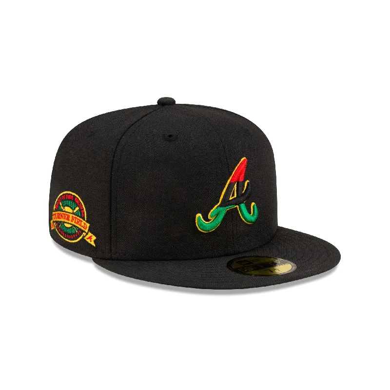 Just Caps Freedom Day Atlanta Braves 59FIFTY Fitted Hat