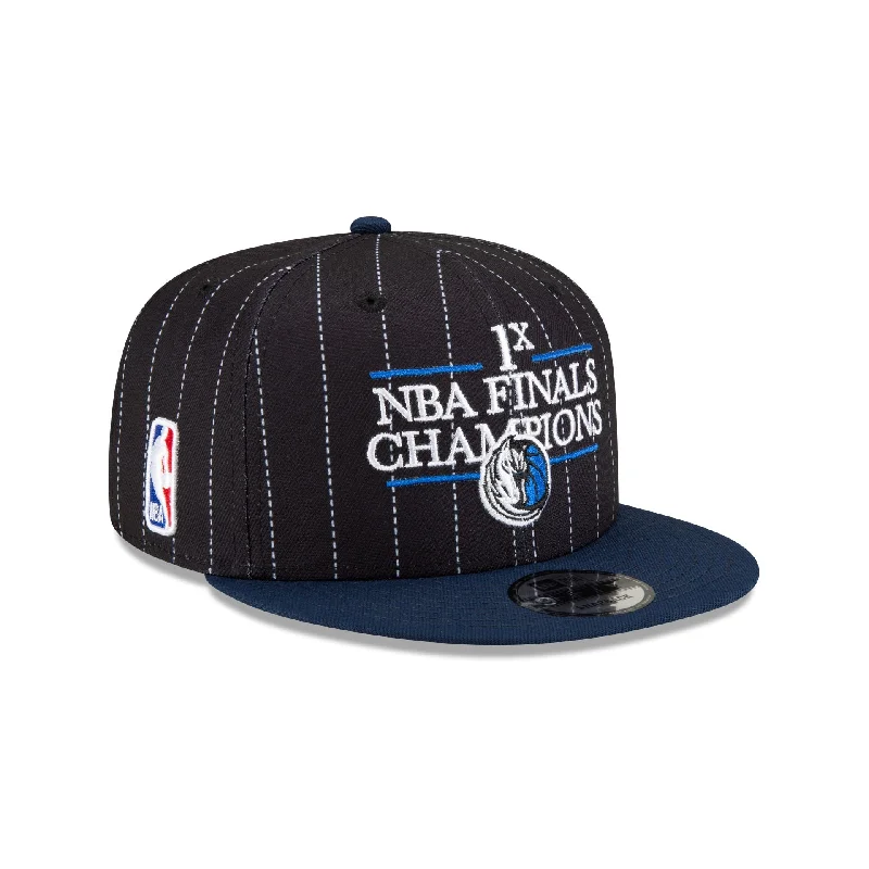 Just Caps NBA Champion Pinstripe Dallas Mavericks 9FIFTY Snapback Hat