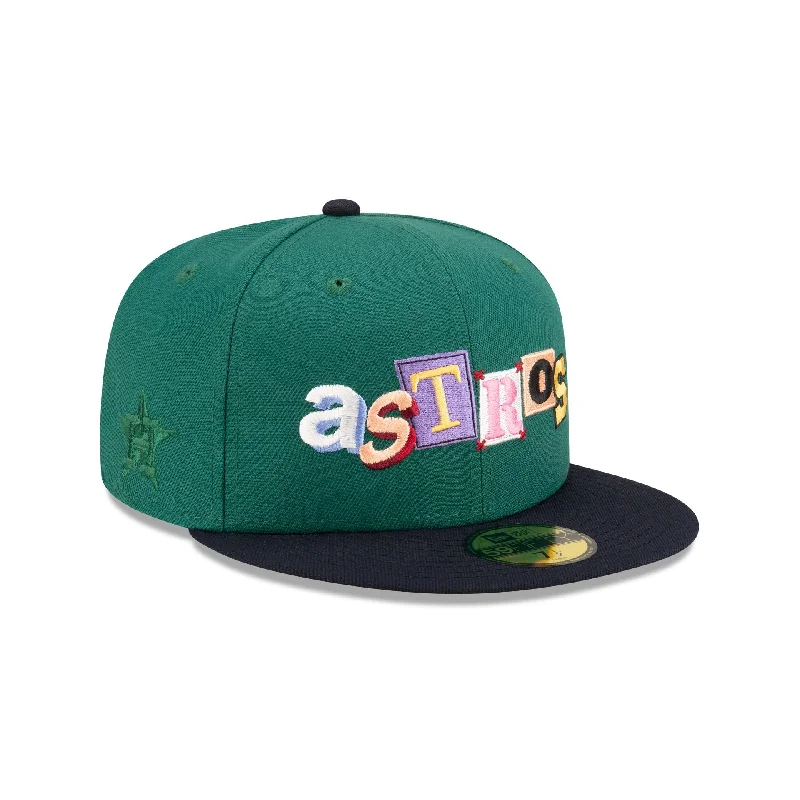 Just Caps Note Pack Houston Astros 59FIFTY Fitted Hat