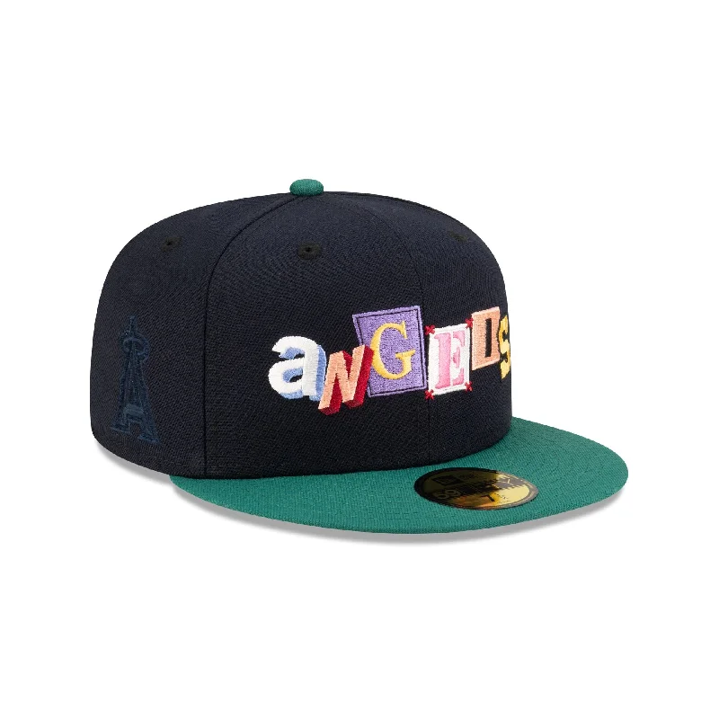 Just Caps Note Pack Los Angeles Angels 59FIFTY Fitted Hat