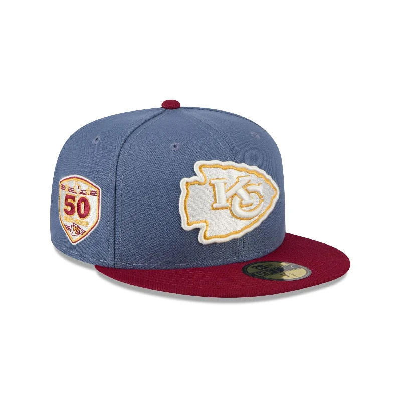 Kansas City Chiefs Deep Blue 59FIFTY Fitted Hat