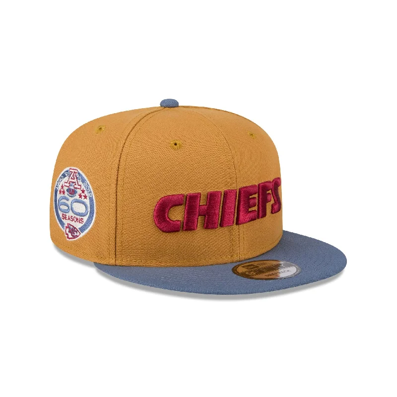 Kansas City Chiefs Panama Tan 9FIFTY Snapback Hat