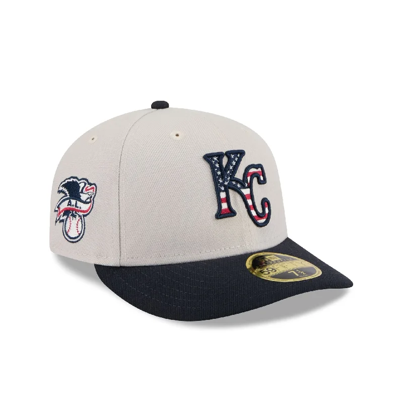 Kansas City Royals Independence Day 2024 Low Profile 59FIFTY Fitted Hat