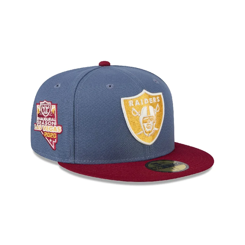 Las Vegas Raiders Deep Blue 59FIFTY Fitted Hat