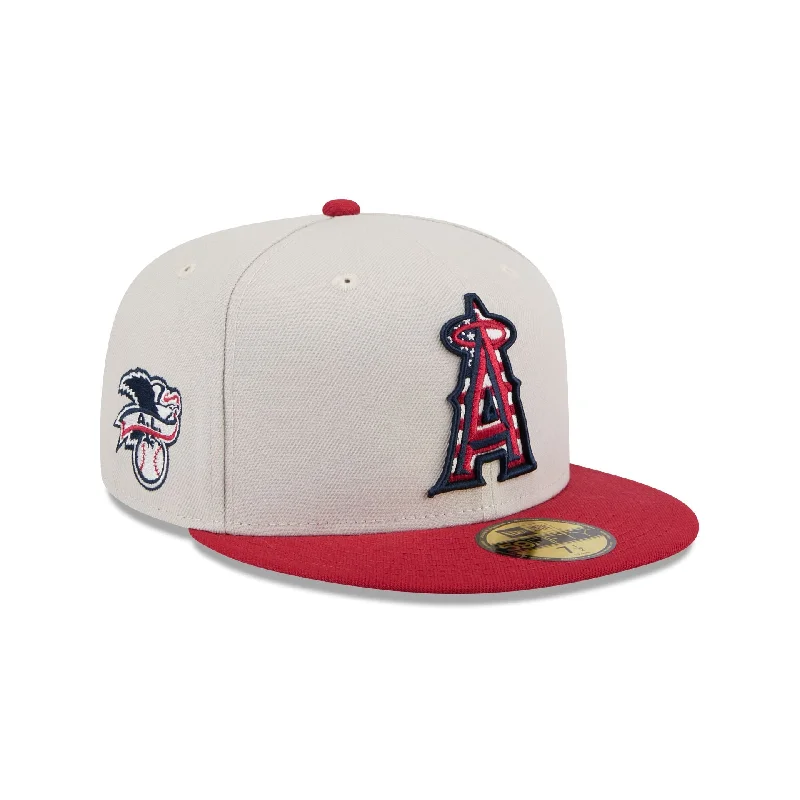 Los Angeles Angels Independence Day 2024 59FIFTY Fitted Hat