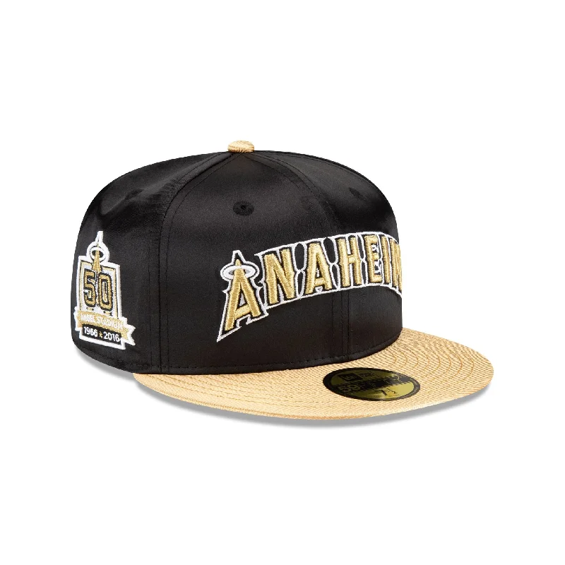 Los Angeles Angels Metallic Gold 59FIFTY Fitted Hat