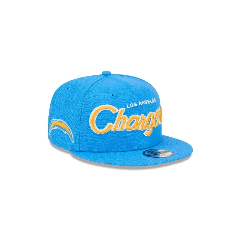 Los Angeles Chargers Script Kids 9FIFTY Snapback Hat