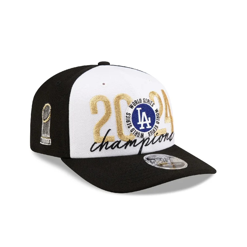 Los Angeles Dodgers 2024 World Series Champions Locker Room 9SEVENTY Stretch-Snap Hat