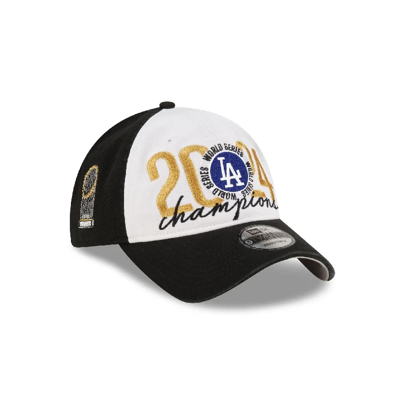 Los Angeles Dodgers 2024 World Series Champions Locker Room 9TWENTY Adjustable Hat