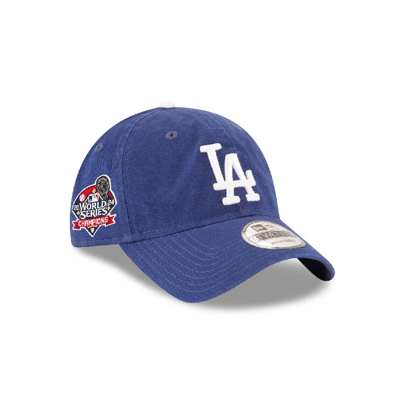 Los Angeles Dodgers 2024 World Series Champions Side Patch 9TWENTY Adjustable Hat