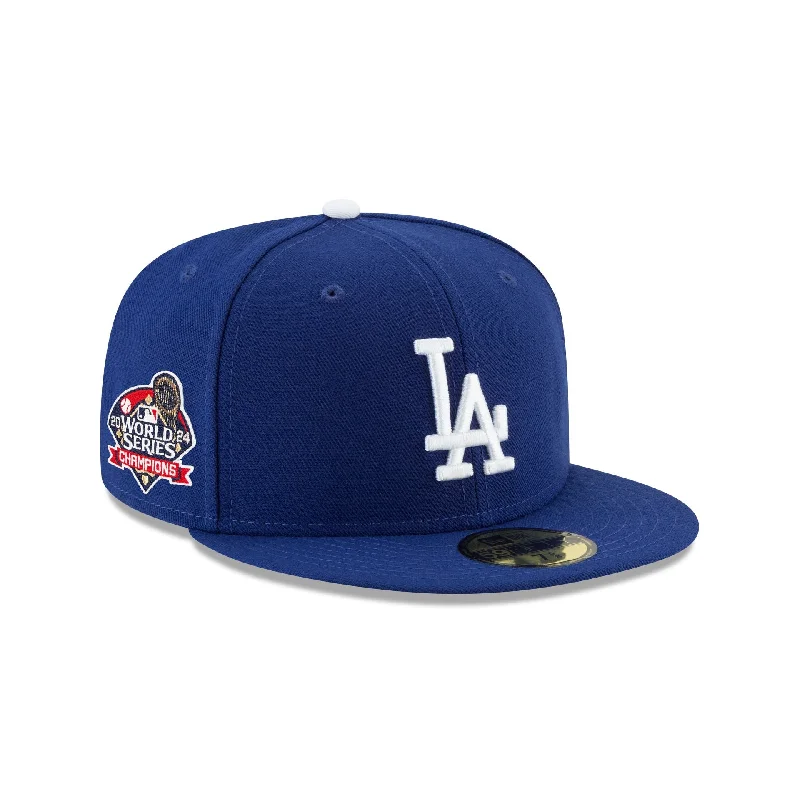 Los Angeles Dodgers 2024 World Series Champions Side Patch Kids 59FIFTY Fitted Hat