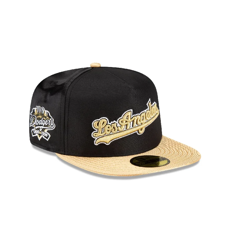 Los Angeles Dodgers Metallic Gold 59FIFTY A-Frame Fitted Hat