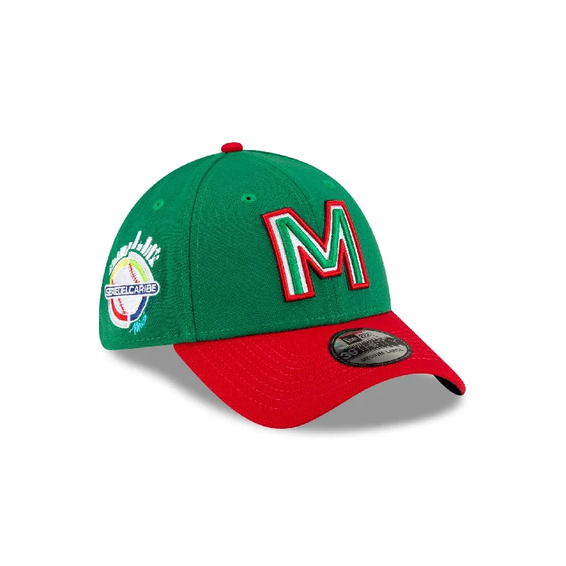 Mexico Caribbean Series Home Green 39THIRTY Stretch Fit Hat