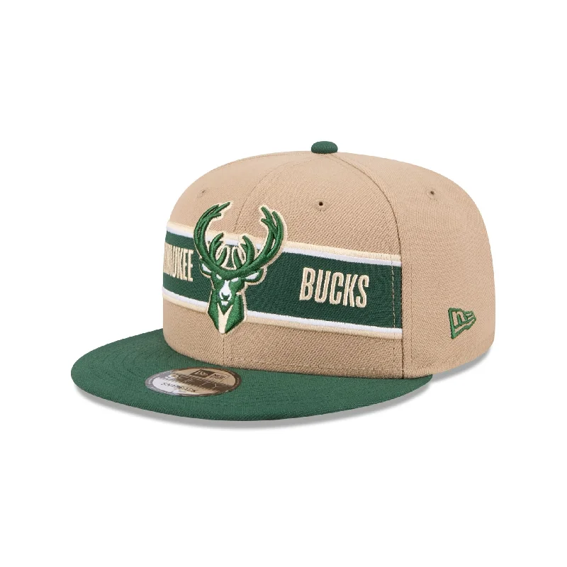 Milwaukee Bucks 2024 Draft 9FIFTY Snapback Hat