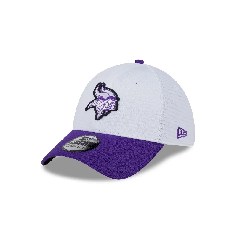 Minnesota Vikings 2024 Training 39THIRTY Stretch Fit Hat