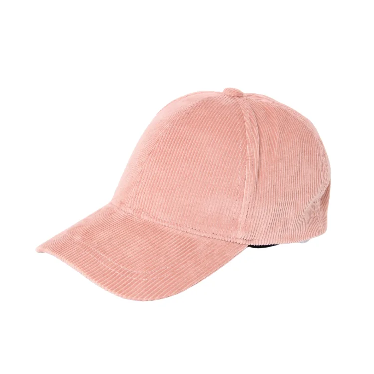 Mossant Paris Remi Corduroy Cap - Pink