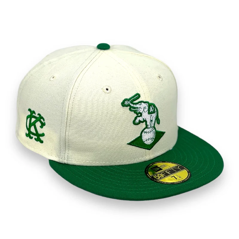 KANSAS CITY ATHLETICS (OFF-WHITE) NEW ERA 59FIFTY FITTED