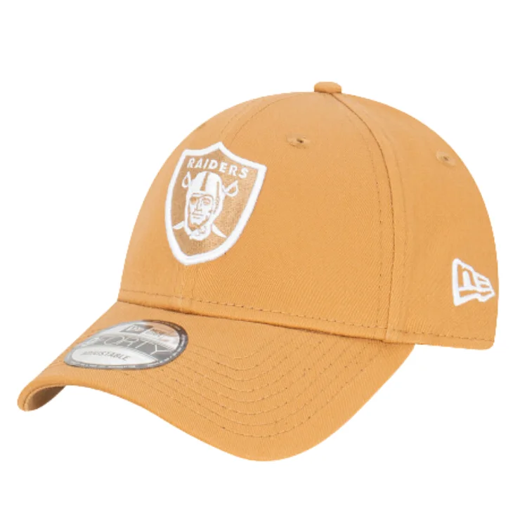 New Era Las Vegas Raiders 9FORTY Cap - Wheat/White